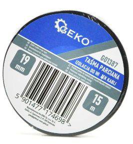 Taśma izolacyjna czarna parciana 19mm x 15mb