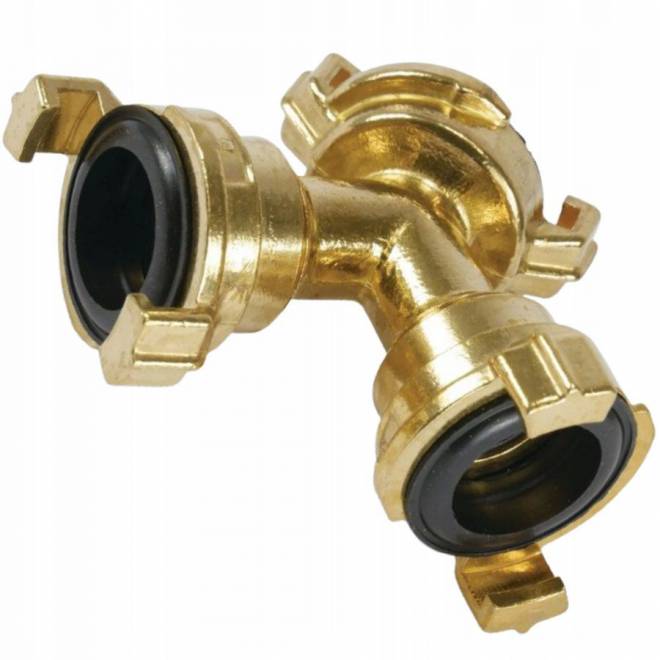 Rozdzielacz typ GEKA szybkozłącze 3-drożne trójnik