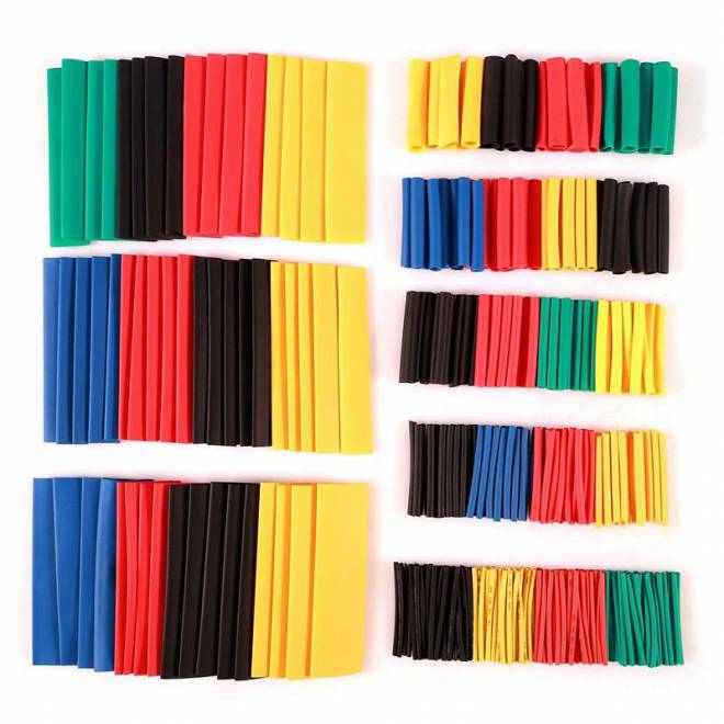 Zestaw rurek termokurczliwych 164szt 1-14mm