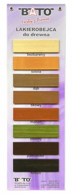 BATO lakierobejca kolor PALISANDER 1l
