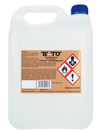 BATO rozcieńczalnik ftalowo-karbamidowy rozpuszczalnik 5l
