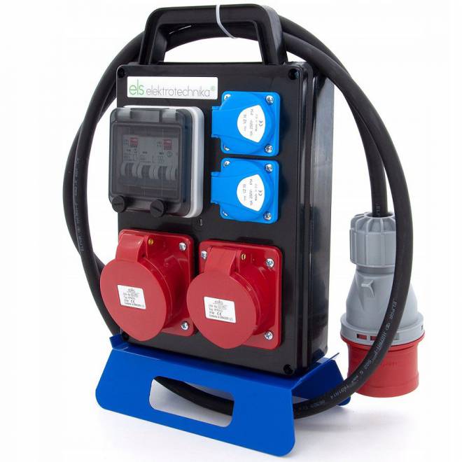 Rozdzielnica skrzynka budowlana przenośna