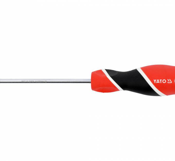 Wkrętak śrubokręt płaski 4x100mm uniwersalny