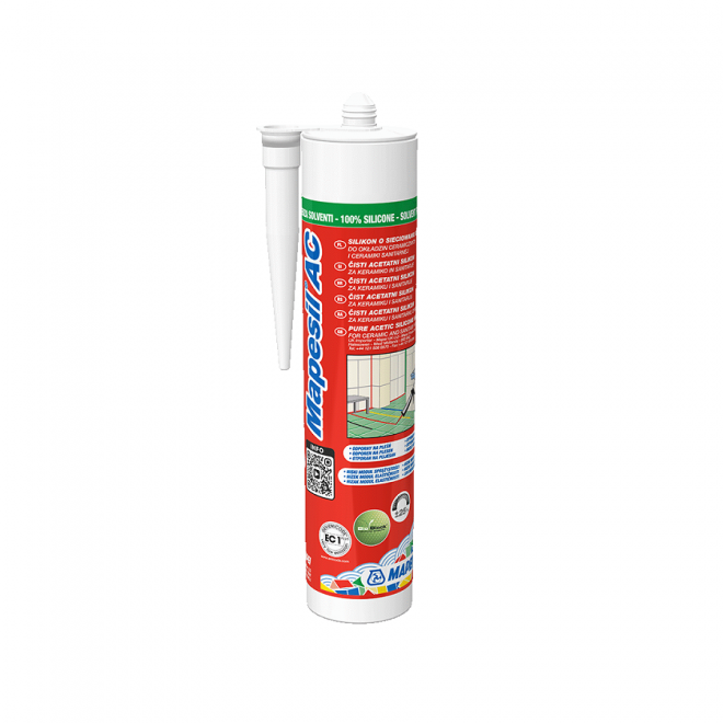 Silikon Mapesil AC kolor 130 (jaśmin) Mapei 310ml