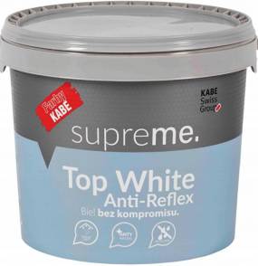 Kabe farba do sufitów Top White Antyreflex poj. 5l