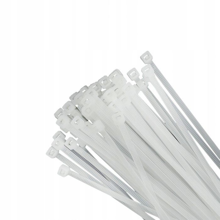 Opaski zaciskowe trytytki 3,6x250mm opakowanie 100 sztuk