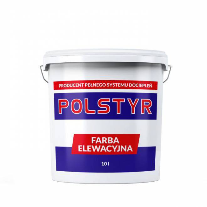 POLSTYR farba elewacyjna silikonowa SILISPACE poj. 10l baza B1