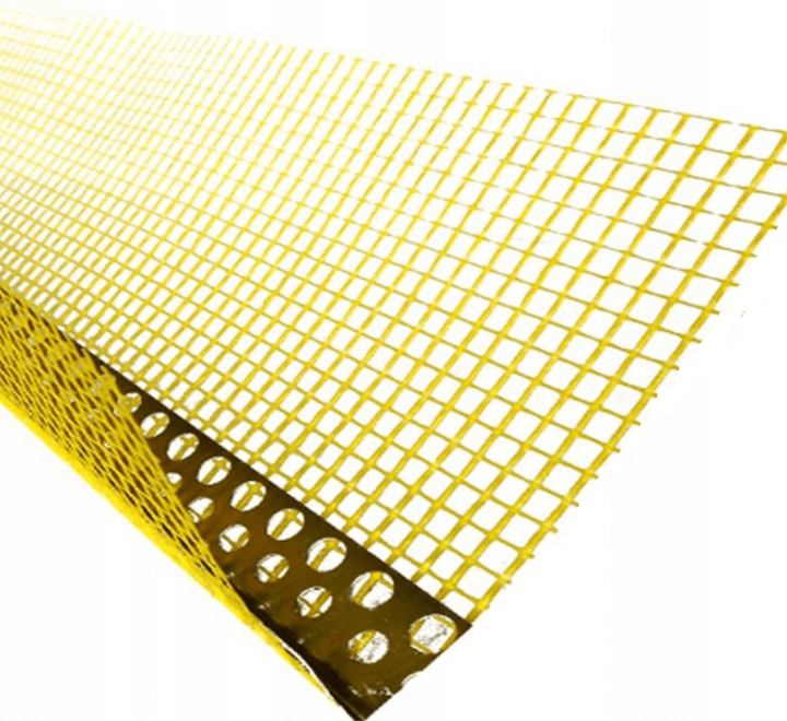 Narożnik elewacyjny alu 23x23 siatka 8x12 dł. 2,5m