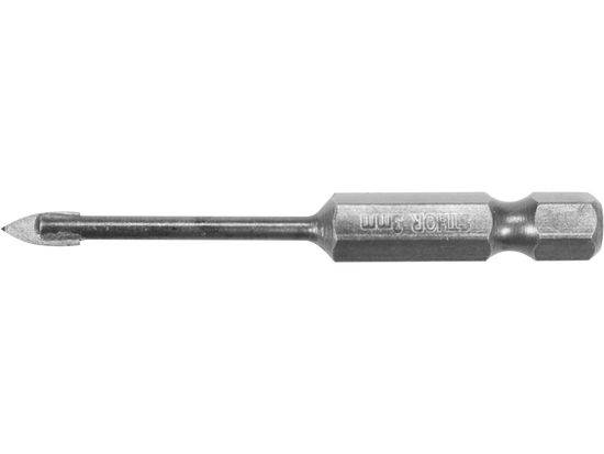 Wiertło do szkła i ceramiki 3mm HEX