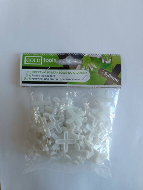 Krzyżyki dystansowe 5mm opak. 100 szt