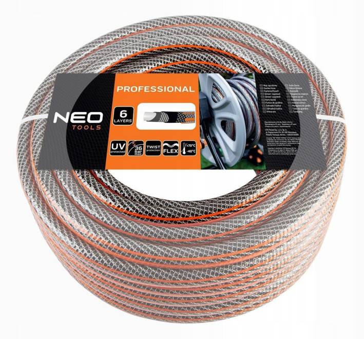 Wąż ogrodowy 3/4” 6-warstwowy dł. 30mb