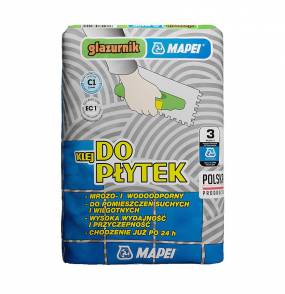 Klej do płytek Glazurnik 25kg C1 Mapei
