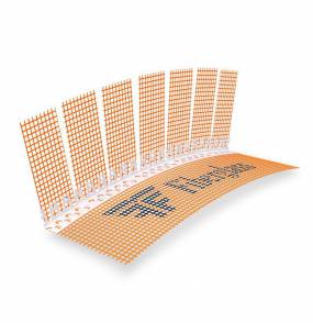 Narożnik elewacyjny PCV z siatką dł. 3m do łuków