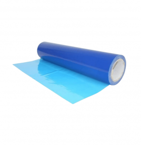 Folia ochronna adhezyjna samoprzylepna 50cm x 75mb niebieska