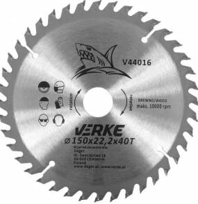 Tarcza do drewna 150x22,2 widiowa 40T