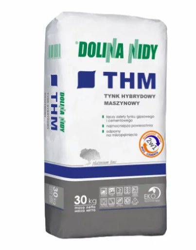 Tynk hybrydowy (36 szt na palecie) THM Dolina Nidy 30kg