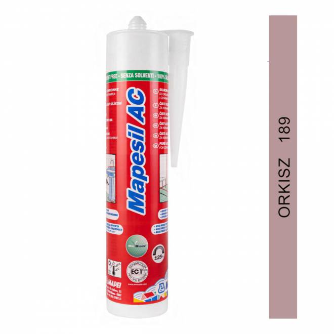 Silikon Mapesil AC kolor 189 (orkisz) Mapei 310ml