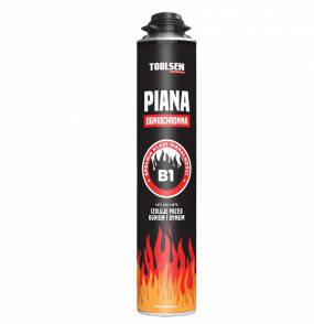 Piana pistoletowa Toolsen B1 ognioodporna przeciwpożarowa 750ml