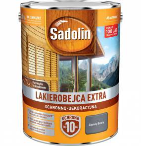 Lakierobejca Sadolin 5l kolor ciemno szary (antracyt)