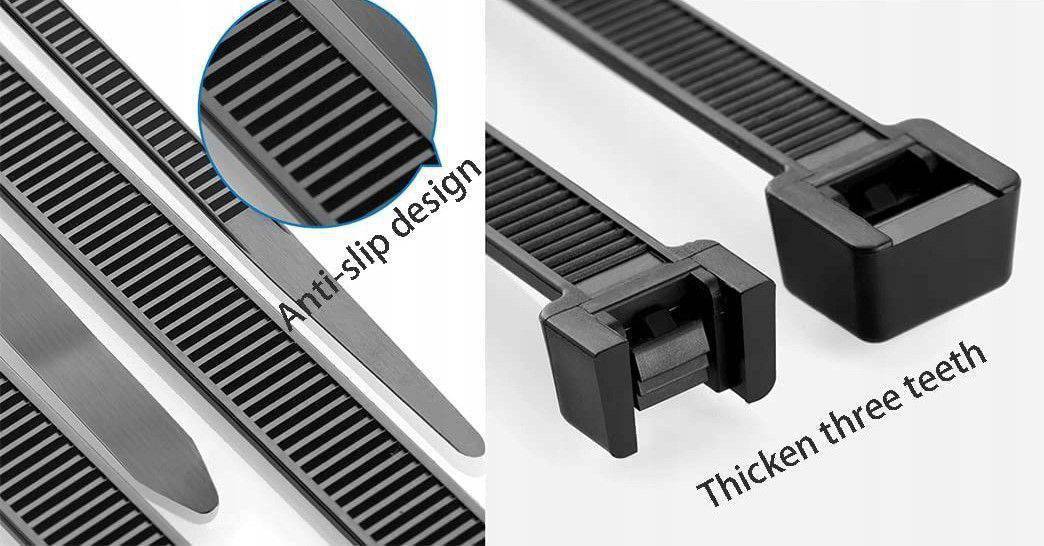 Opaska zaciskowa trytytka 2,5x150mm opakowanie 100szt