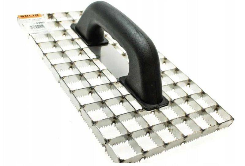 Tarnik nierdzewny Solid zdzierak kratownica 180x330mm