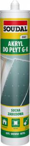 Akryl do GK suchej zabudowy Soudal biały 280ml