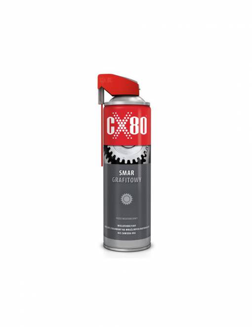 Smar litowy GRAFITOWY spray 500ml uniwersalny 60315 CX80