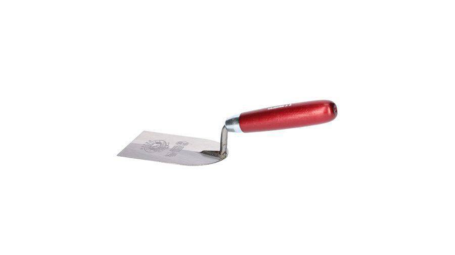 Kielnia sztukatorska Olejnik ze stali sprężystej 120mm uchwyt drewniany 026112