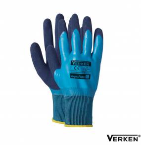 Rękawice ochronne robocze Verken Aquafom wodoodporne r. 9 (L) 1 para