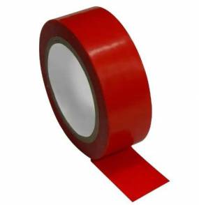 Taśma izolacyjna czerwona PVC 16mm x 30m