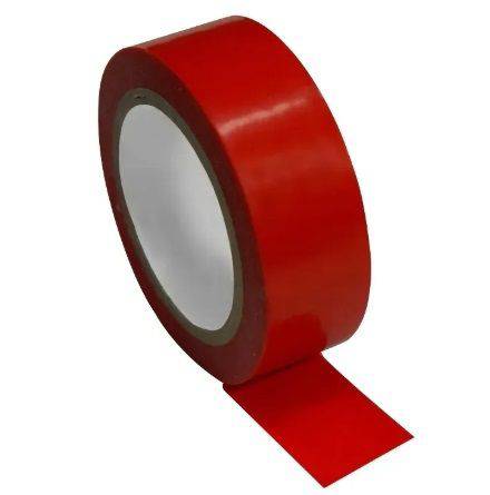Taśma izolacyjna czerwona PVC 16mm x 30m
