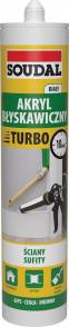 Akryl błyskawiczny Soudal Turbo biały 280ml