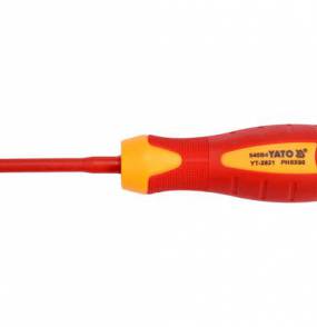 Wkrętak śrubokręt izolowany 1000V PH0 x 60mm uniwersalny