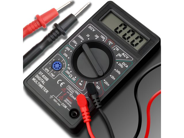 Miernik prądu multimetr igłowy LCD