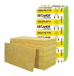 Wełna ściankowa 1,2x0,6m=0,72m2 Isover AKU λ037 gr. 50mm 1 płyta