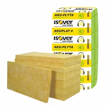 Wełna ściankowa 1,2x0,6m=0,72m2 Isover AKU λ037 gr. 50mm 1 płyta