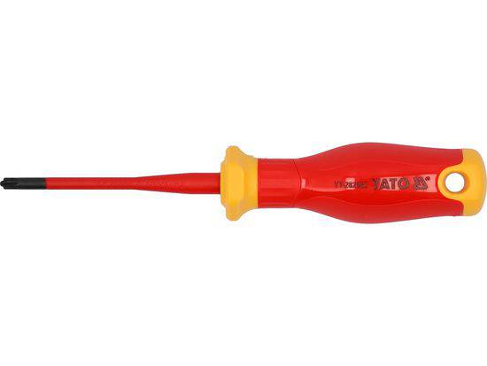 Wkrętak śrubokręt izolowany 1000V PZ1 x 80mm uniwersalny