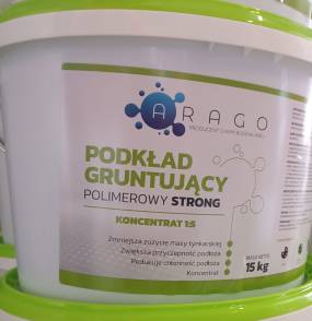 Grunt polimerowy pod tynki 1:5 Arago 15kg koncentrat