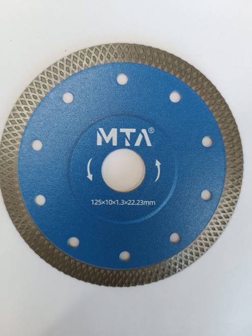 Tarcza diamentowa do cięcia płytek gresu ceramiki 125mm gr. 1,3mm