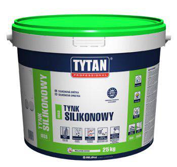 Tytan professional IS53 Tynk silikonowy B01 25kg ziarno 0,1mm